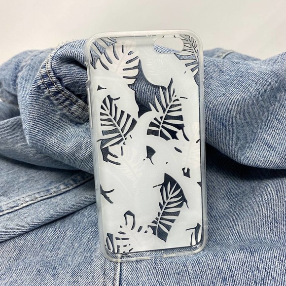 iPhone 6s Case Clear Floral Tropical Print Cover NEW - Picture 3 of 5